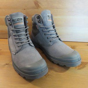 PALLADIUM Unisex Sneakers Waterpoof, leather, "Cloudburst"Women's sz 8.5 men's 7